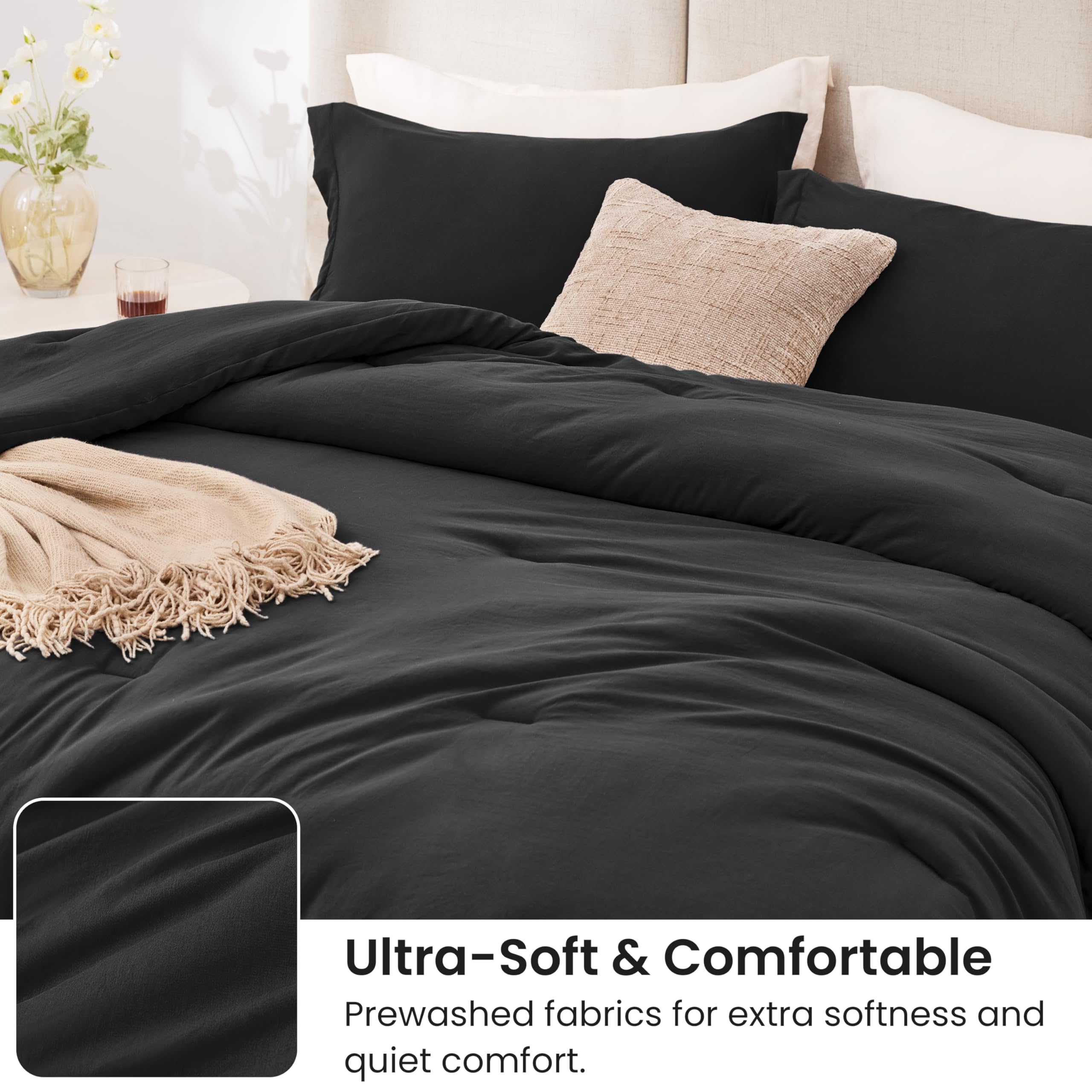 Love's cabin lightweight all-season comforter balances warmth and breathability