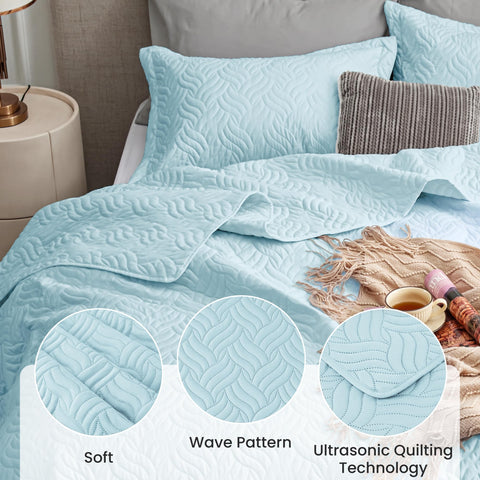 Love's cabin lightweight summer bedspread ideal for warm nights.