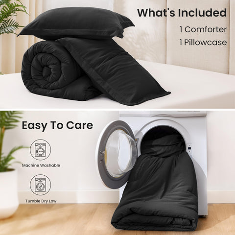 Love's cabin machine-washable and fade-resistant for easy care