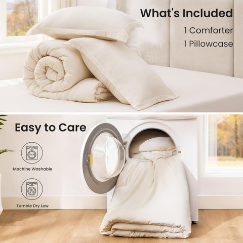 Love's cabin machine-washable and fade-resistant for easy maintenance.