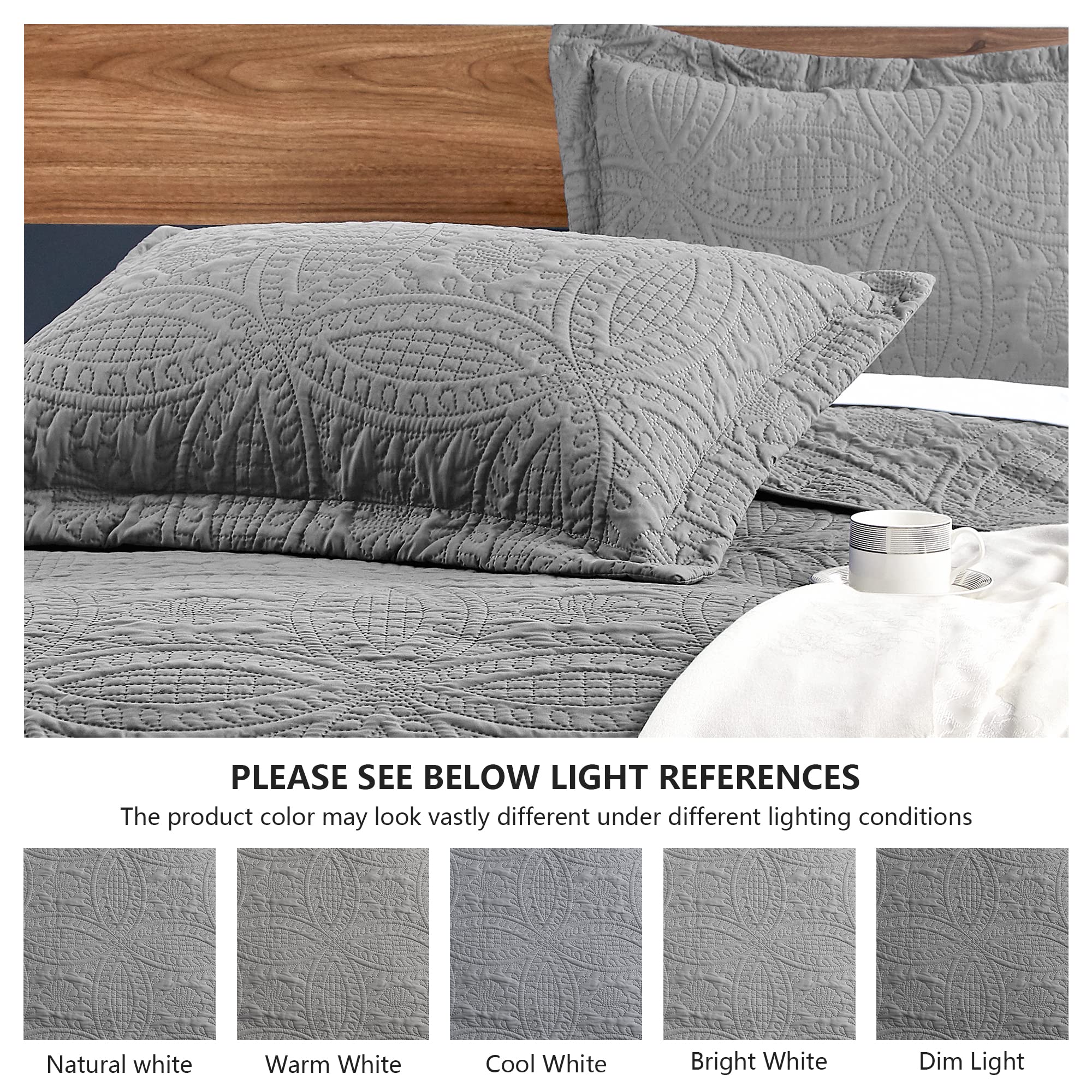 Love's cabin pair of shams on bed completing a polished look
