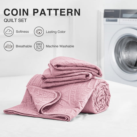 Love's cabin lightweight coverlet is ideal for pet-friendly bedrooms.
