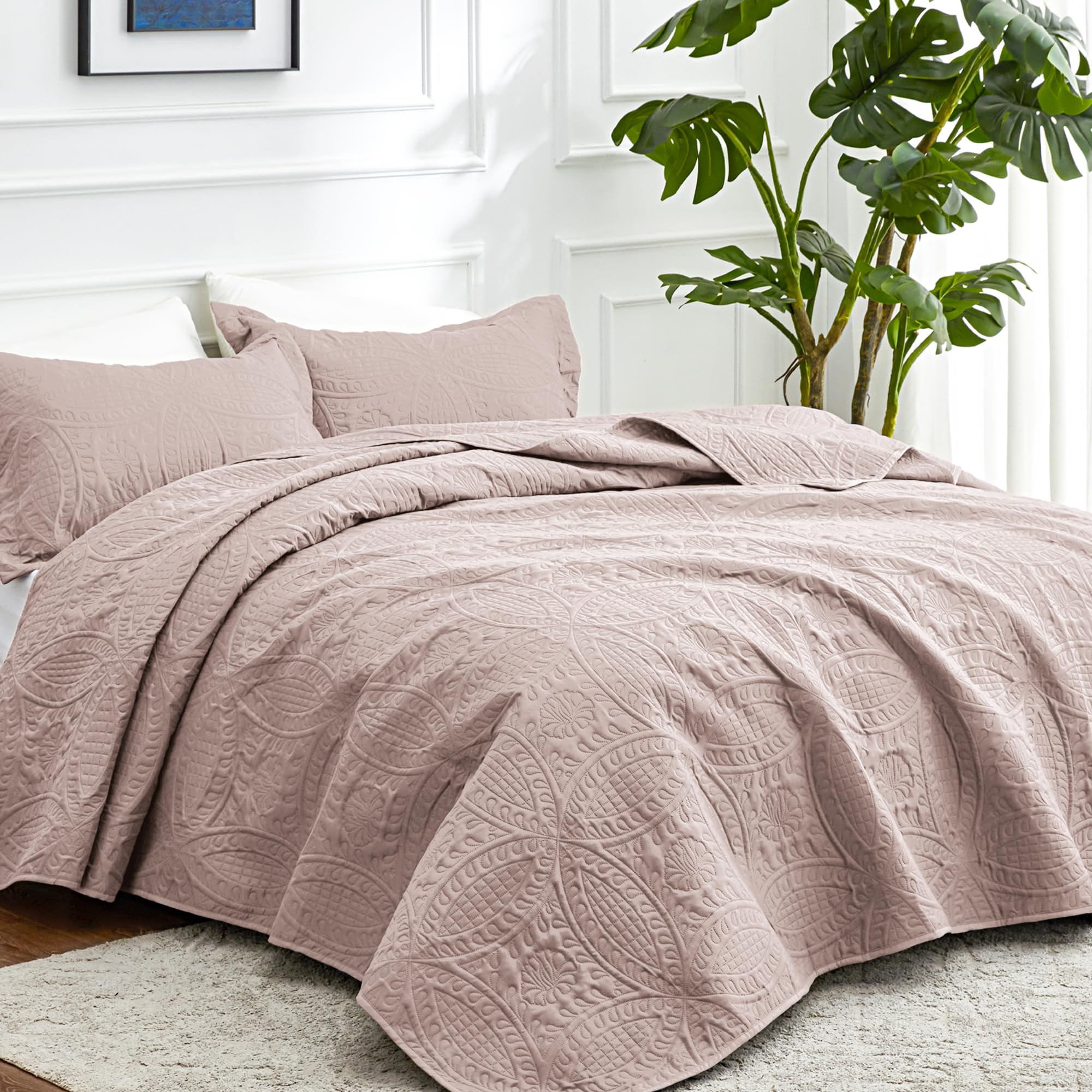 Love's cabin pillow shams complete the set with cohesive styling