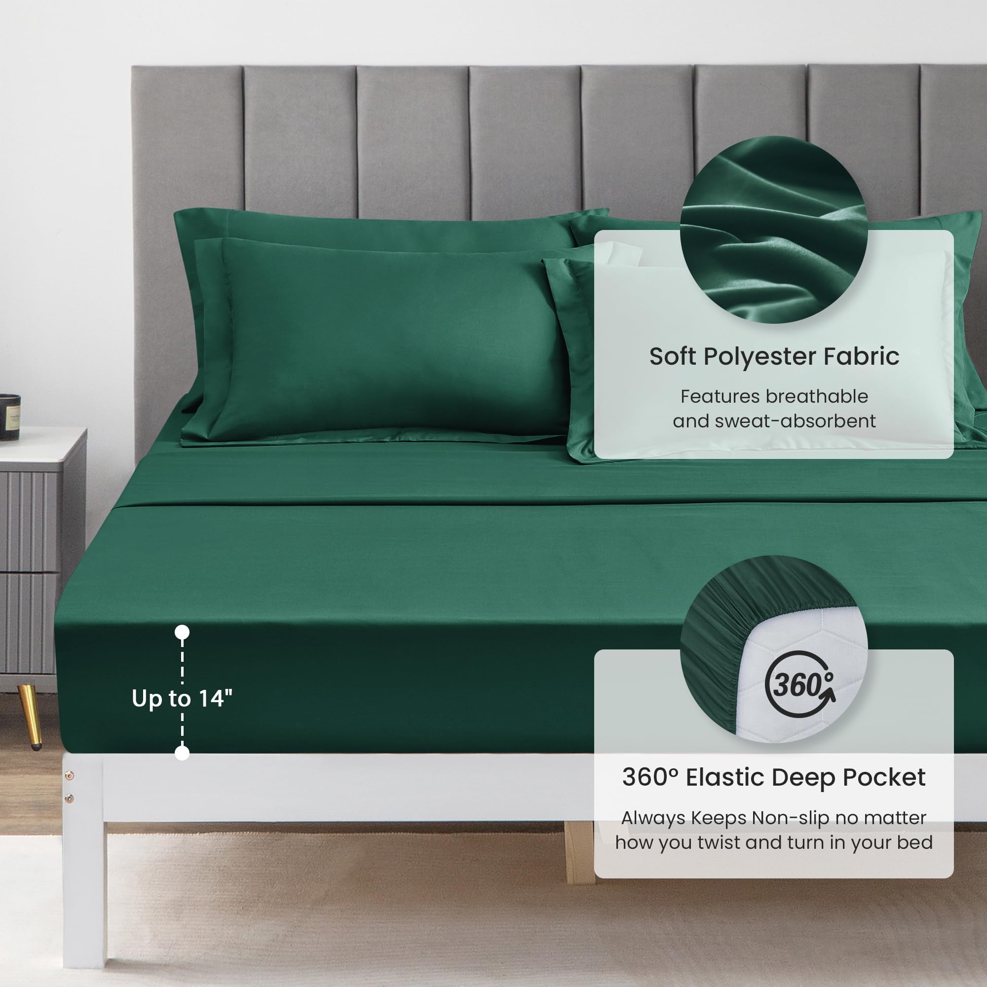 Love's cabin pillowcases 20x30 keep pillows neatly enclosed during sleep.