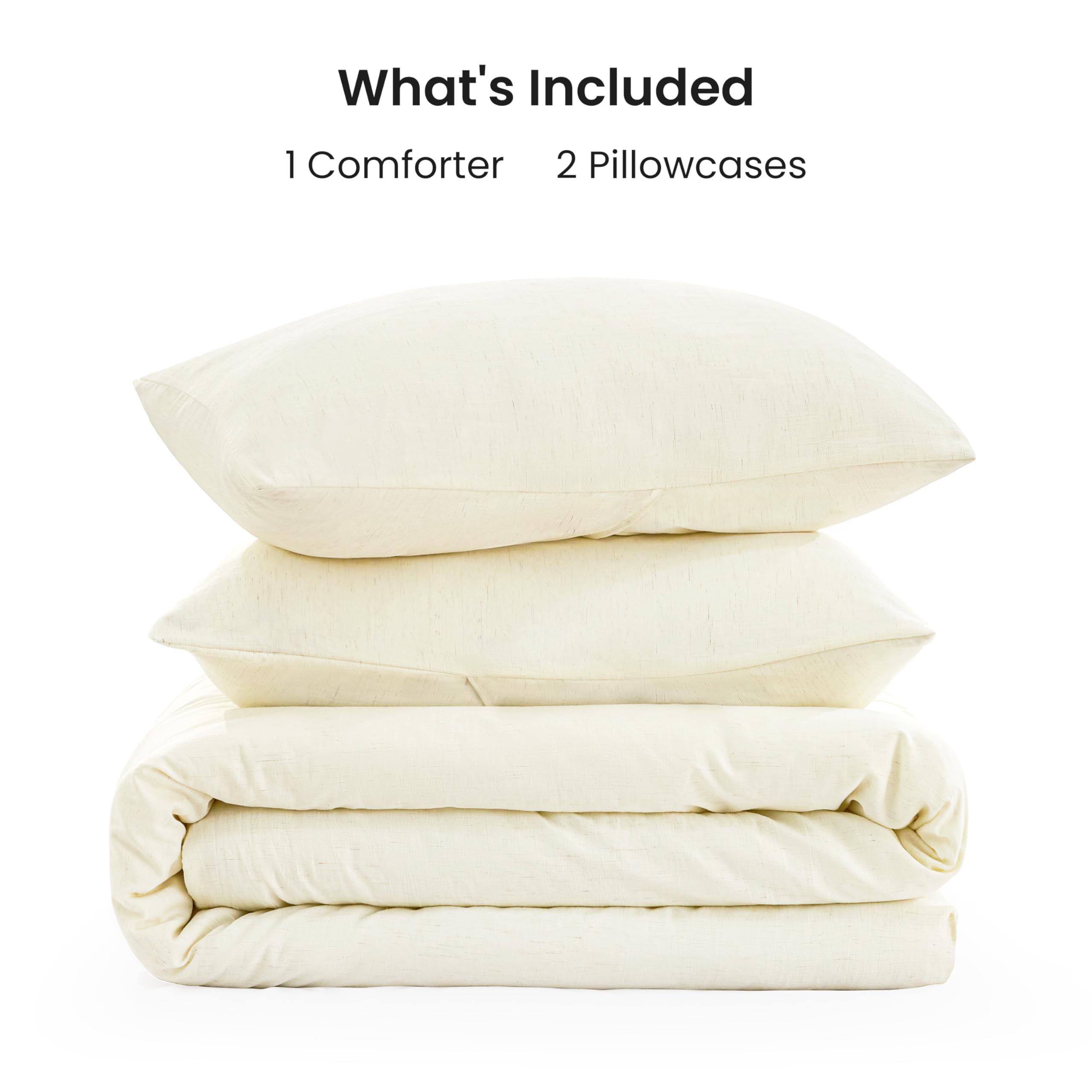 Love's cabin all-season comfort with down-alternative fill for year-round warmth
