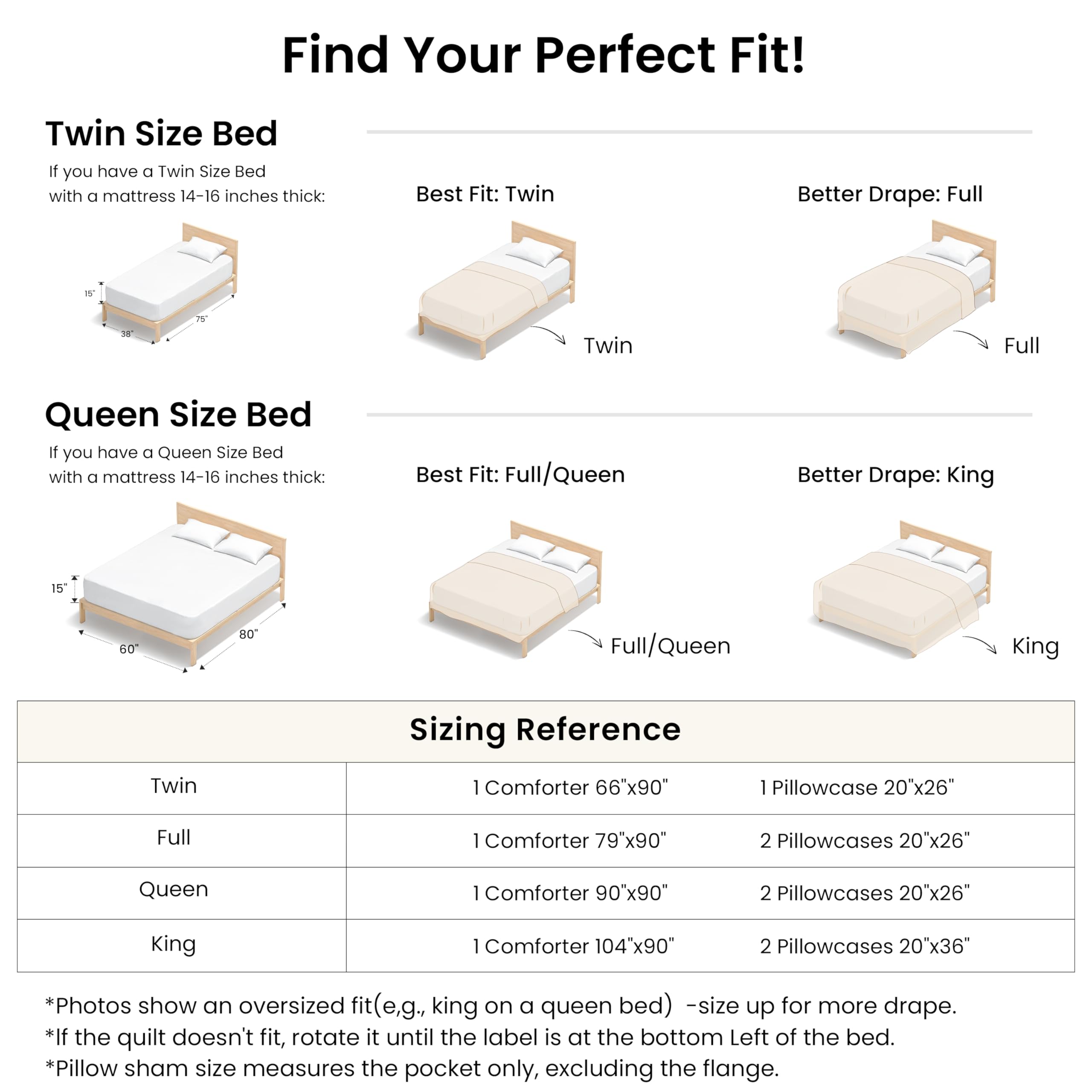 Love's cabin queen set fits standard beds with included pillow shams