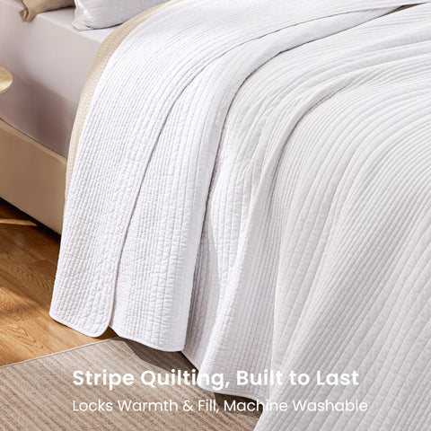 Love's cabin cotton-polyester fill stays lightweight while maintaining loft