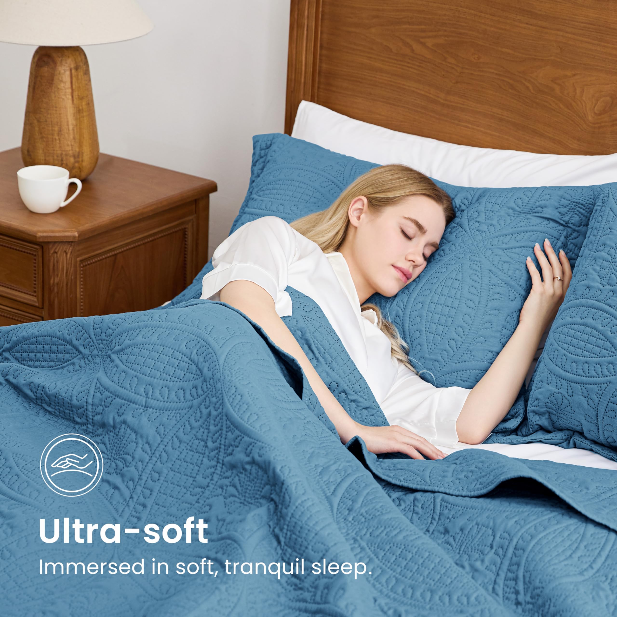 Love's cabin soft brushed polyester—breathable fabric with lasting comfort.