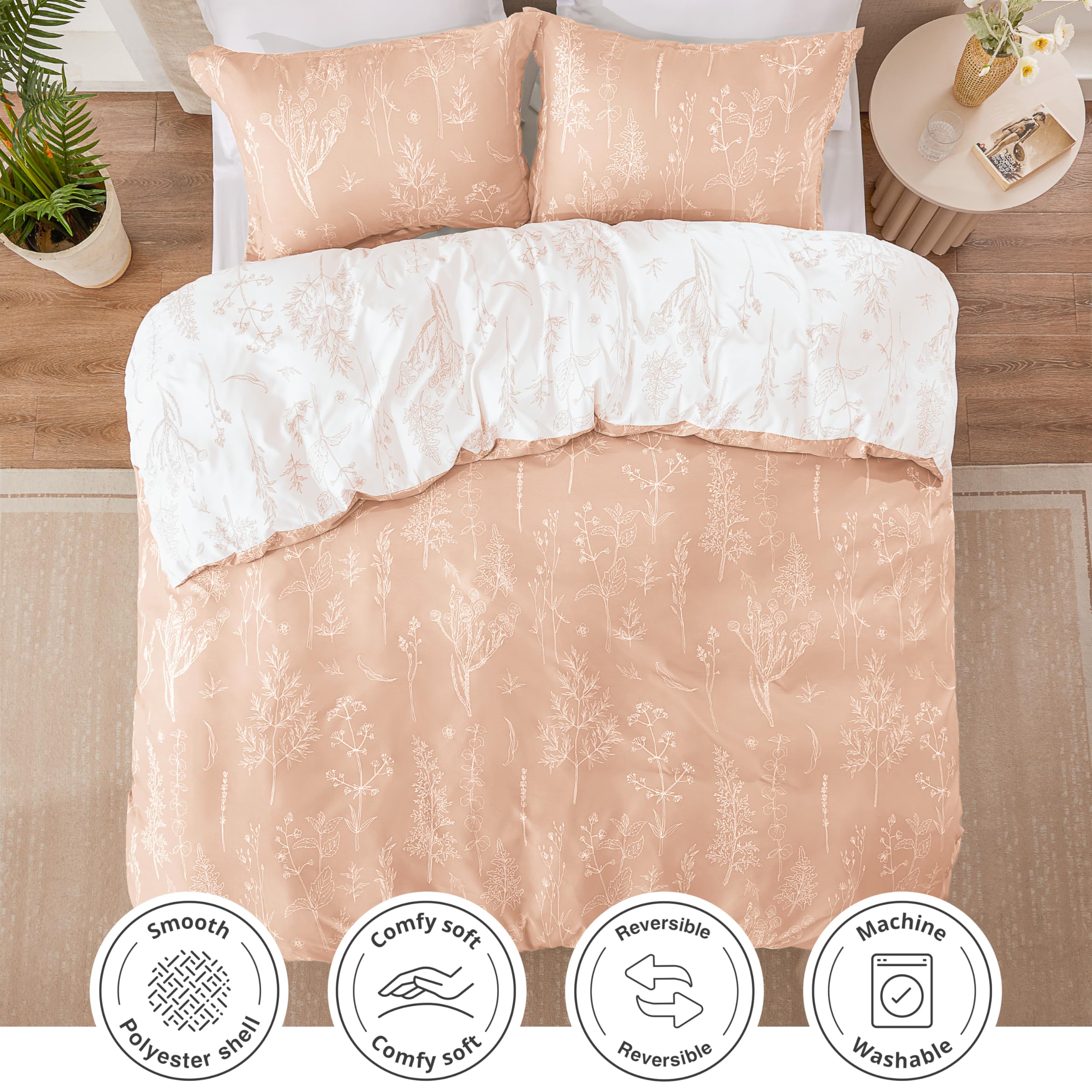 Love's cabin cloud-like down-alternative fill offers warmth without bulk.