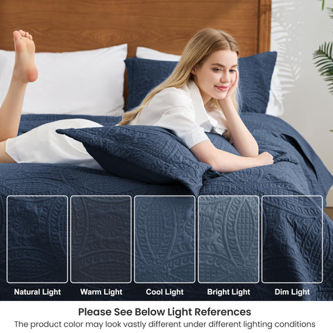 Love's cabin lightweight quilt ideal for summer layering and travel