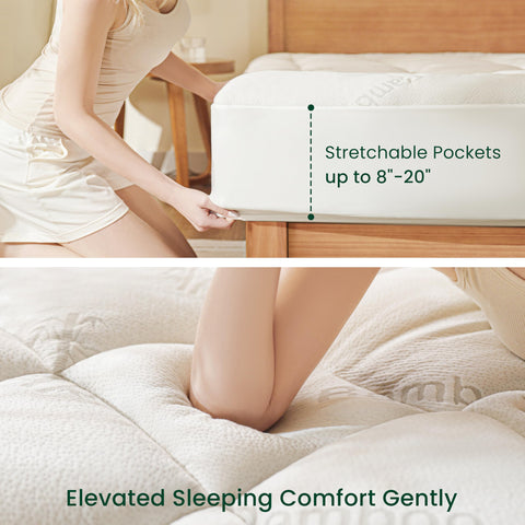 Love's Cabin thickness and cushioning shown for pressure-point support