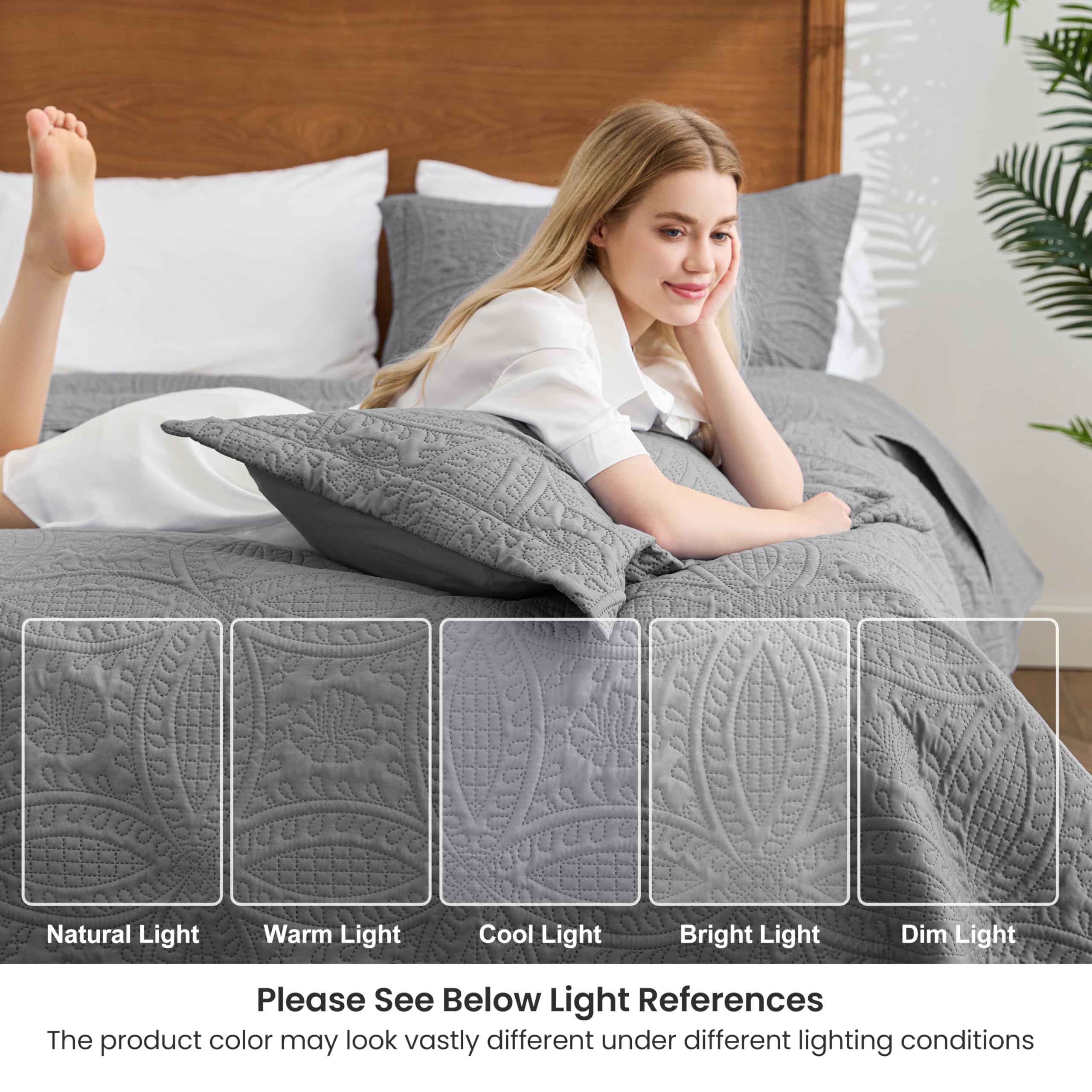 Love's cabin two pillow shams enhance bedroom decor and convenience.