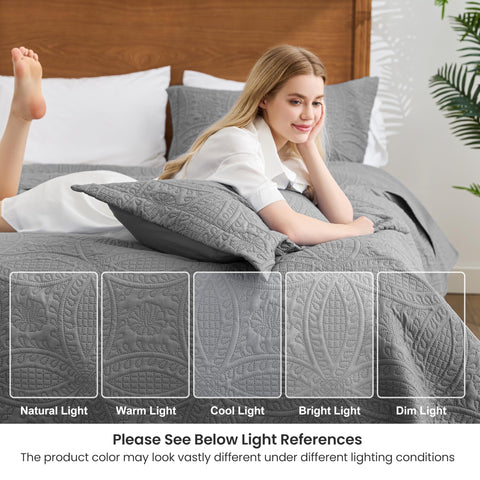 Love's cabin two pillow shams enhance bedroom decor and convenience.