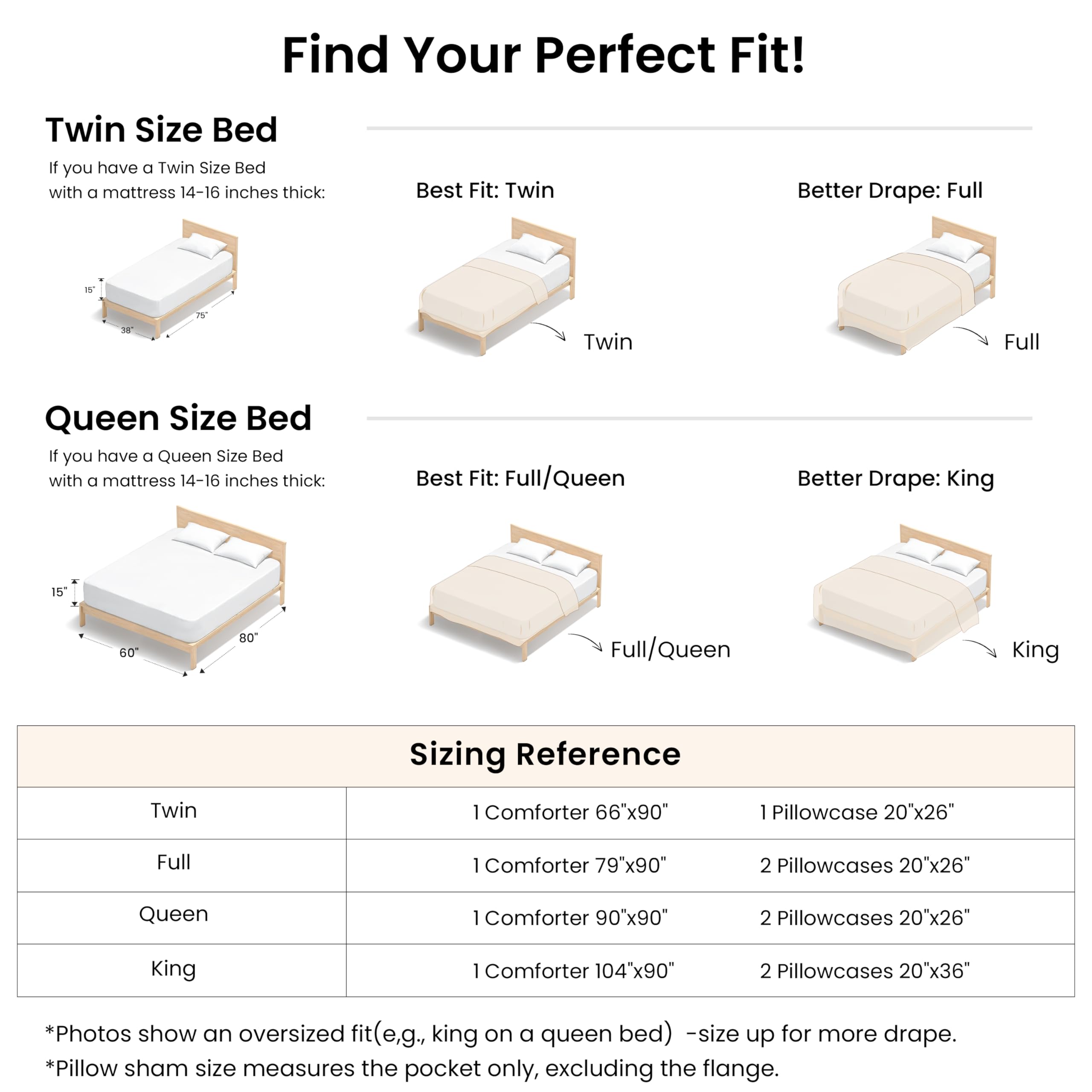 Love's Cabin beige king solid color set in clean packaging
