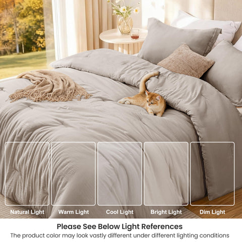Love's cabin Burlwood bedroom look creates calm, versatile style in any room.