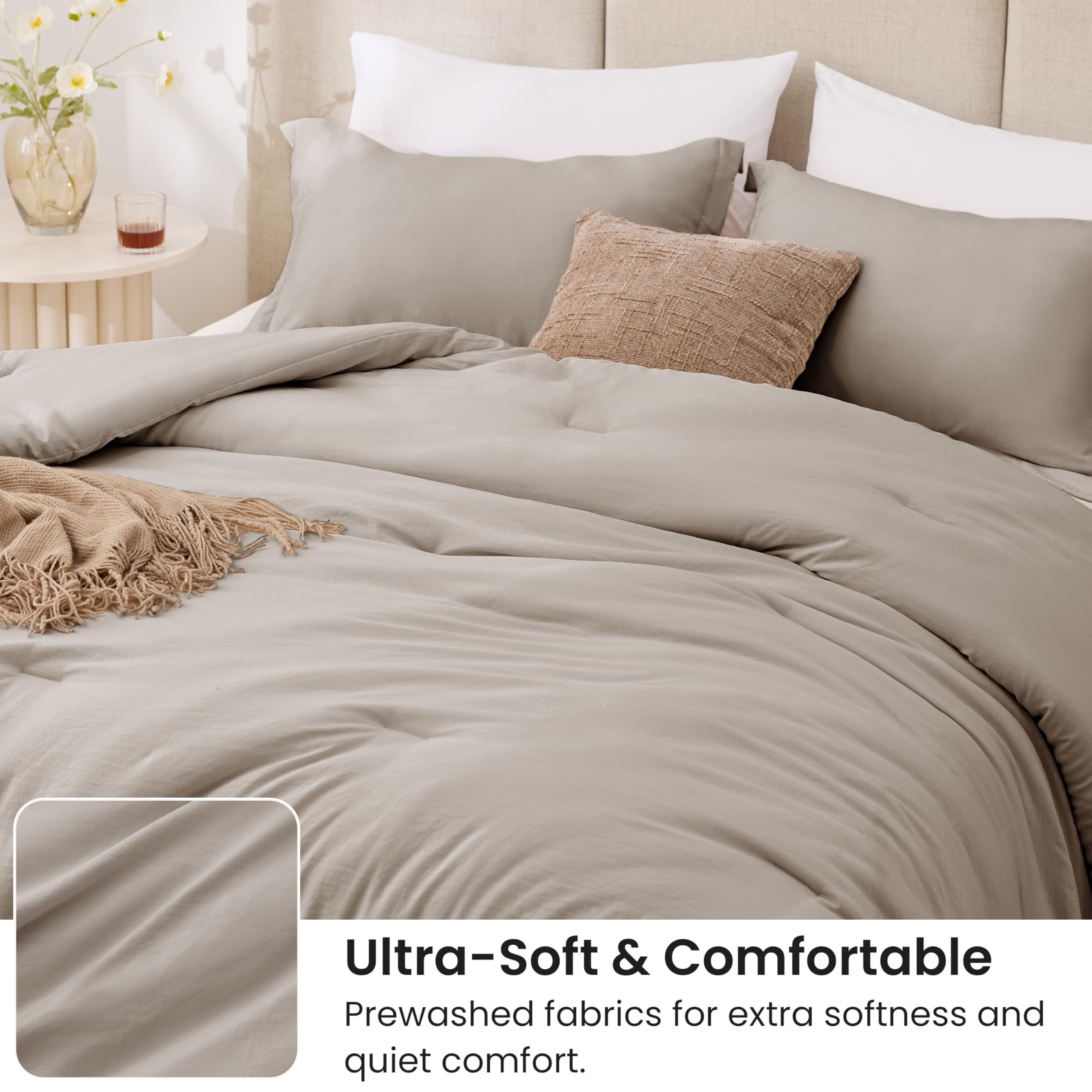 Love's cabin Burlwood pillowcase 20x26 fits standard pillows with a soft finish.