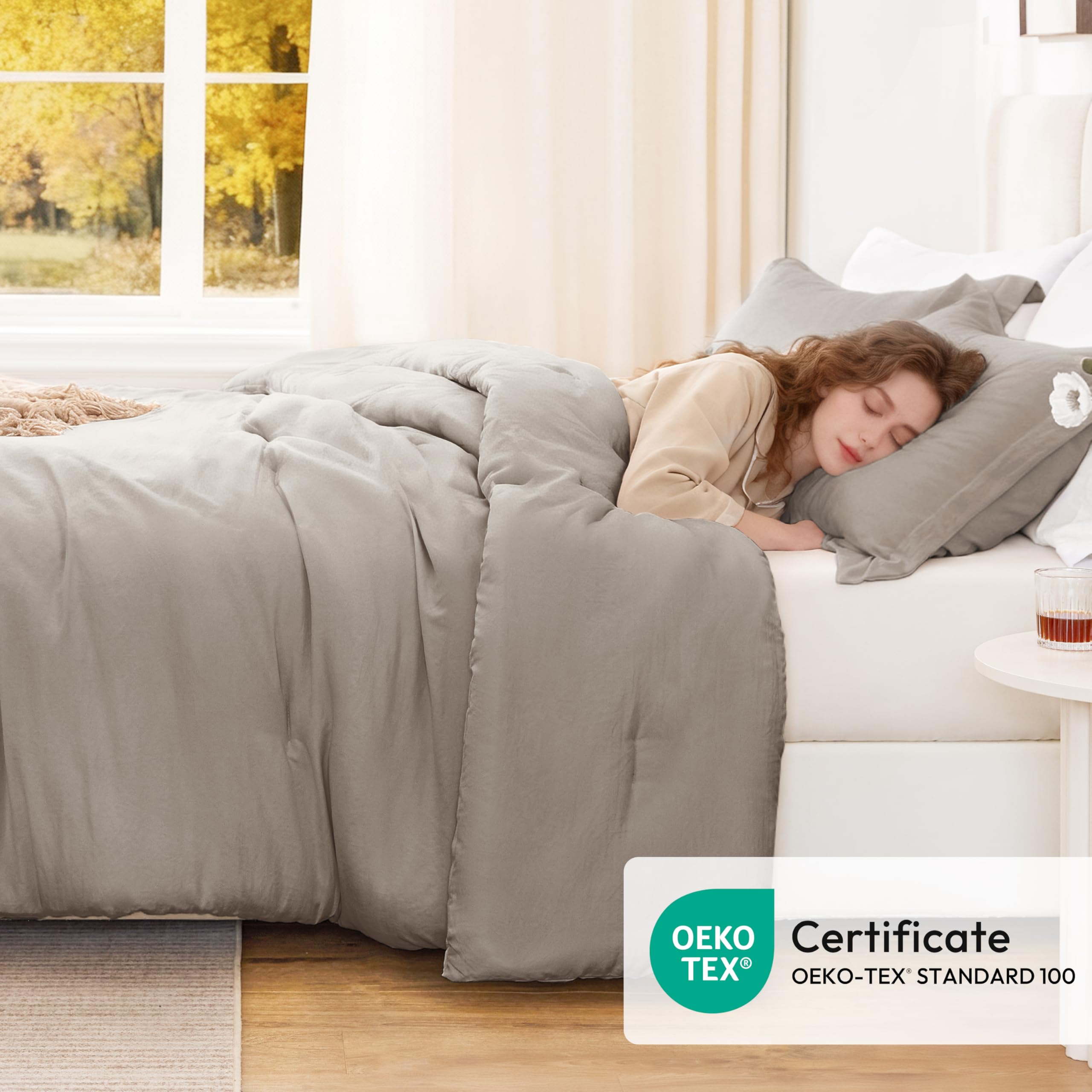 Love's cabin Burlwood pillowcase envelope edge for secure, tidy pillow presentation.