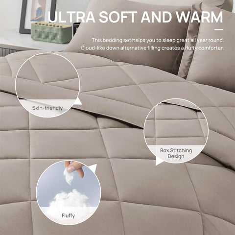 Love's cabin fitted sheet deep pocket design for secure mattress fit.