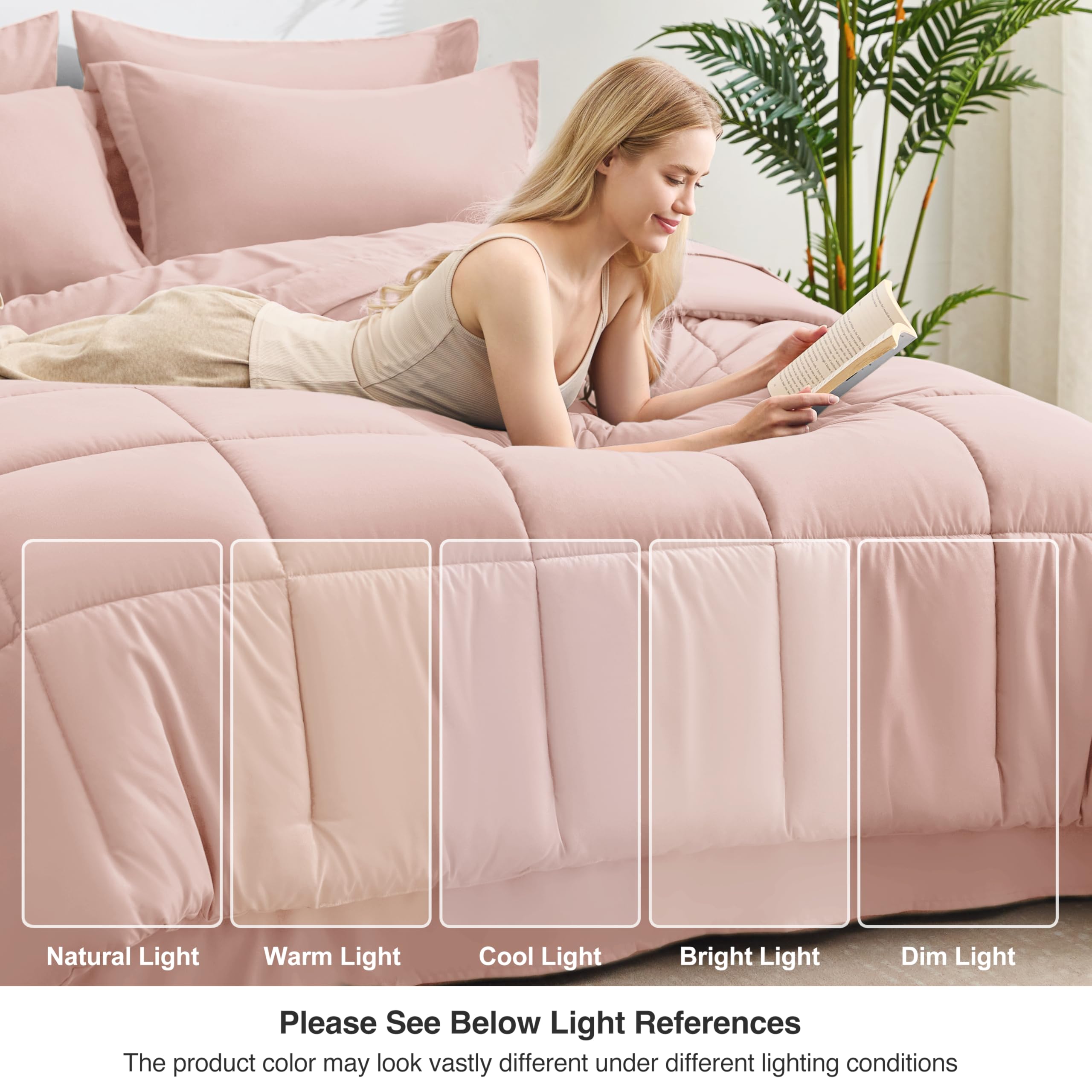 Love's Cabin all-season design pairs well with various bedroom styles.