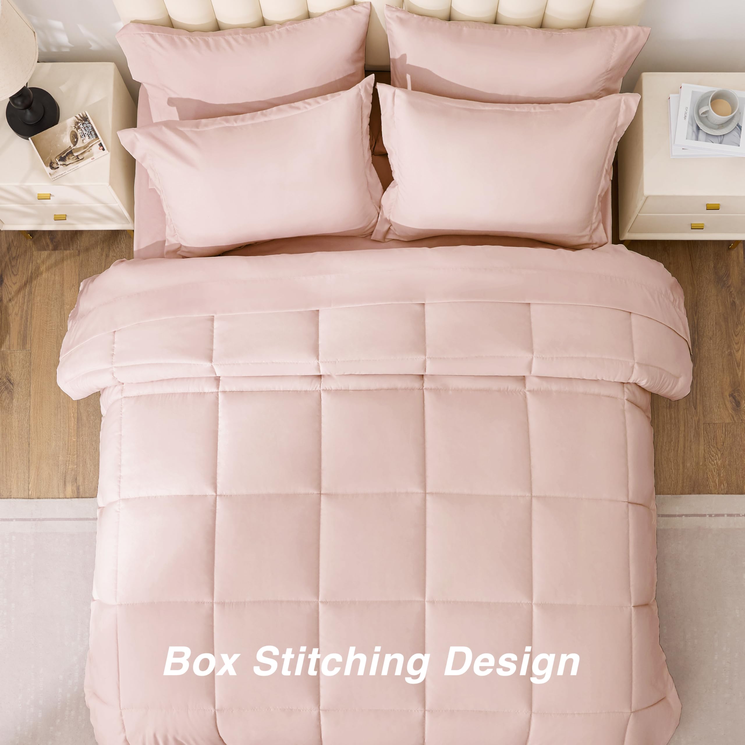 Love's Cabin pillowcases and shams use envelope closures for secure, comfortable sleep.