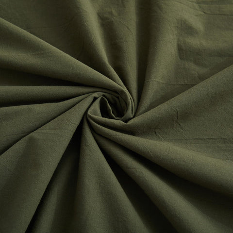 LOVQUE linen-like finish for natural, breathable bedding.