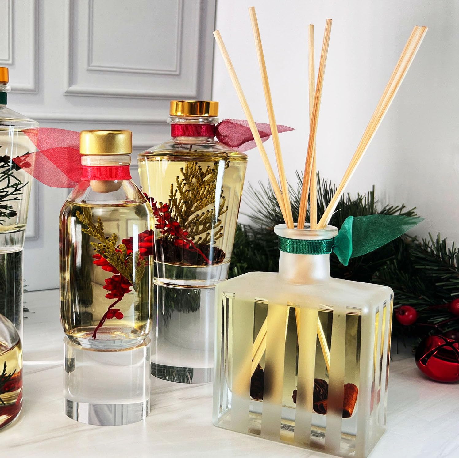 LOVSPA set ideal for gifting, gatherings, or dorm decor with tasteful holiday flair.