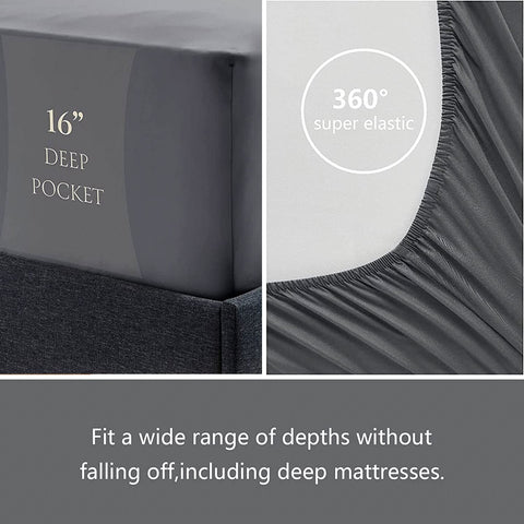 Lris Bedding microfiber texture close-up shows soft and cozy fabric.