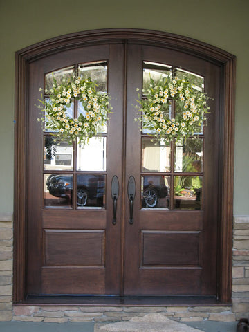 LSKYTOP spring-summer wreath ready to refresh entryways year-round
