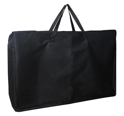 Luccov folding table storage bag, closed, showing durable construction for transport.