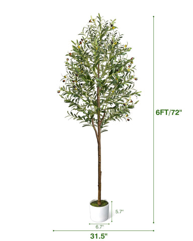 LuceAlberi olive tree with adjustable branches for customized shape.