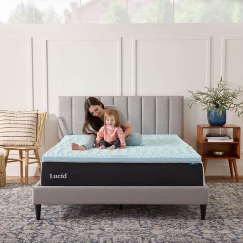LUCID CertiPUR-US certified foam ensures safe, high-quality materials