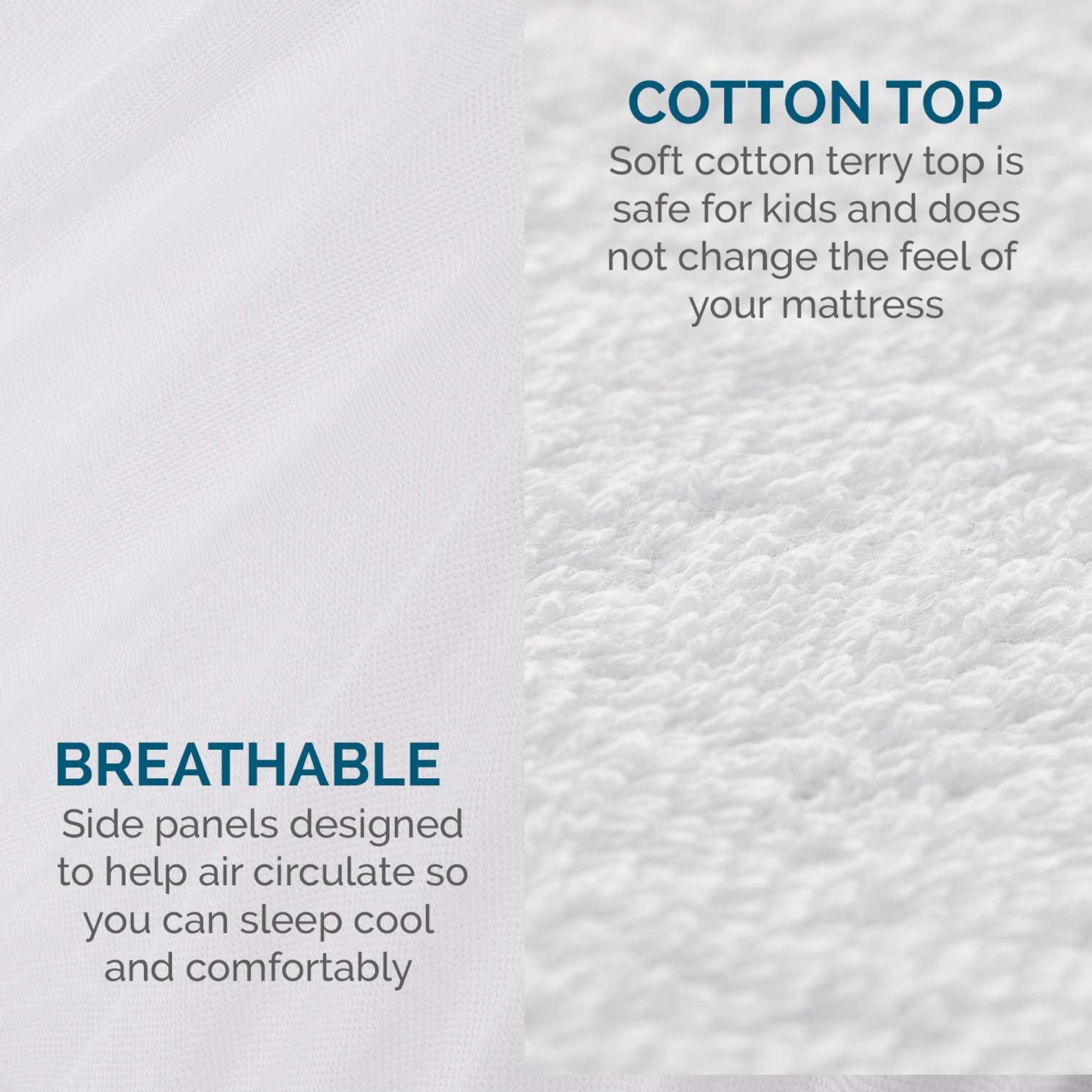 LUCID breathable barrier enables airflow for cooler nights.
