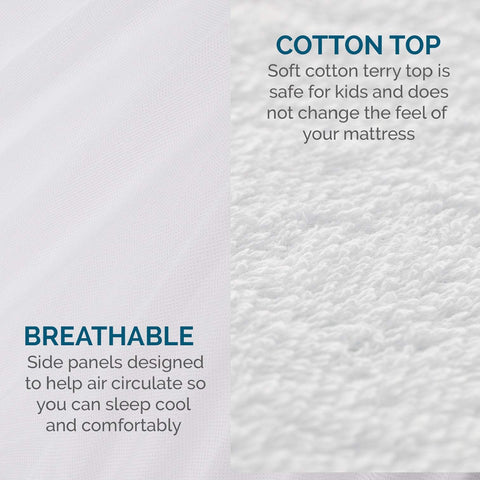 LUCID breathable barrier enables airflow for cooler nights.