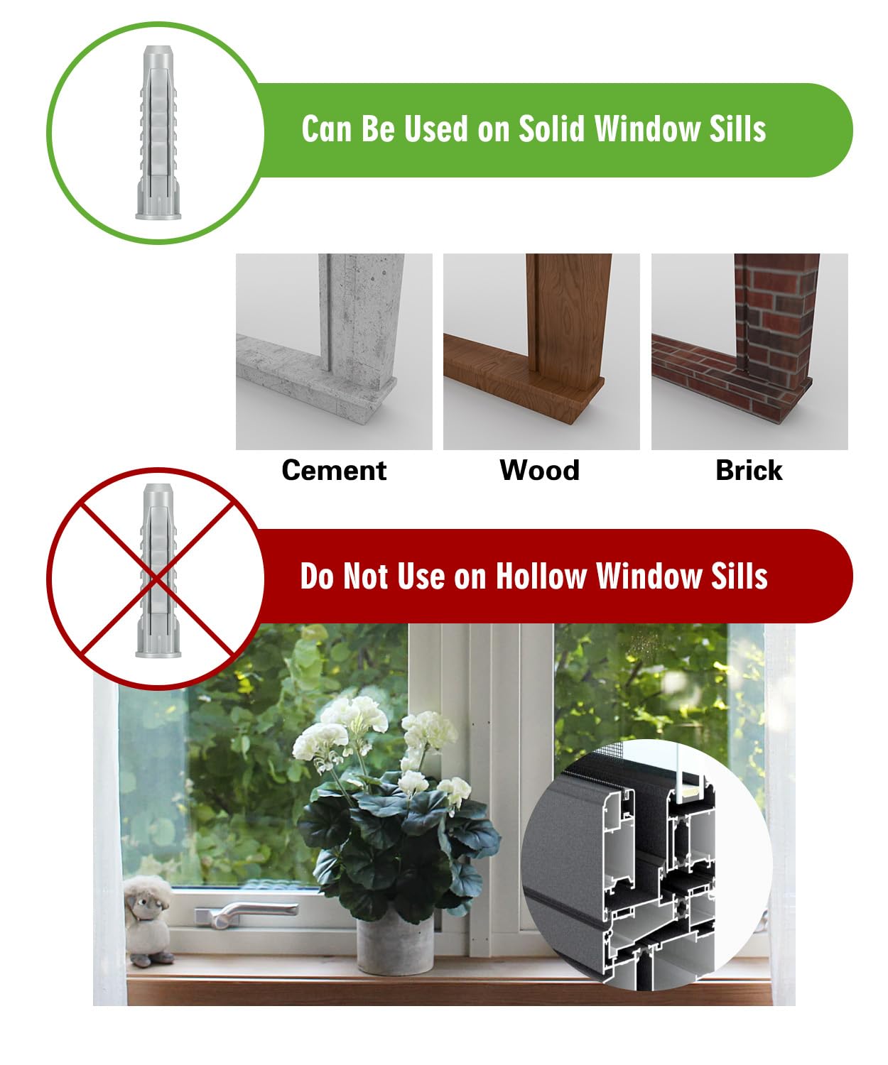 LuckIn air conditioner bracket adjustable extender leg for precise exterior fit.