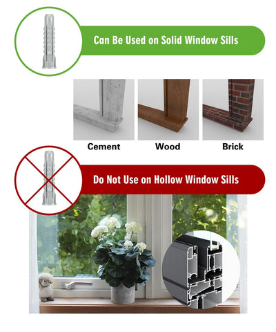 LuckIn air conditioner bracket adjustable extender leg for precise exterior fit.