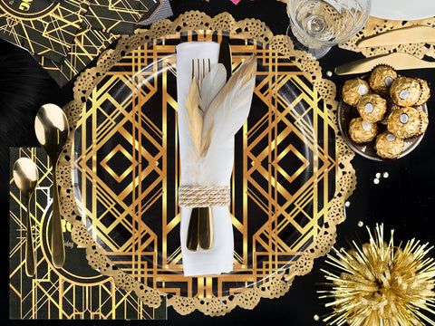 LUCKKYY 1920s party signs and props for playful photos