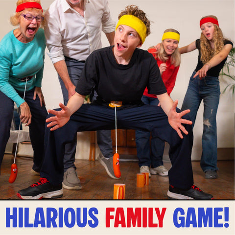 Lucky Egg Swing Your Sausage components showcase durable, party-ready design