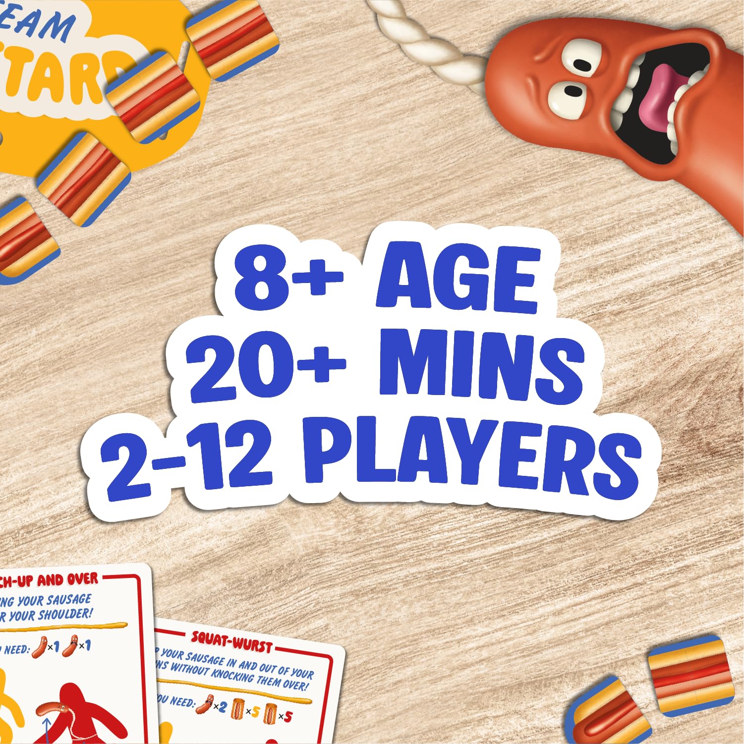 Lucky Egg Swing Your Sausage family game brings laughter to gatherings