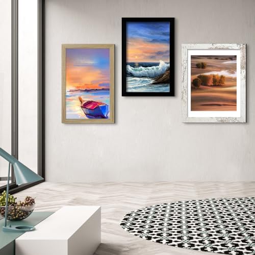 LUCKYLIFE 16x24 black frame two-pack packaging and note about accessories