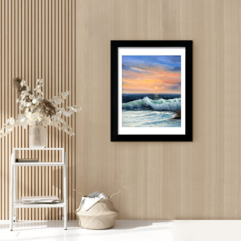 LUCKYLIFE horizontal wall mounting ideal for gallery-style displays.