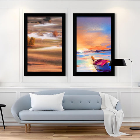 LUCKYLIFE 20x30 frame displaying diplomas and photos for professional presentation