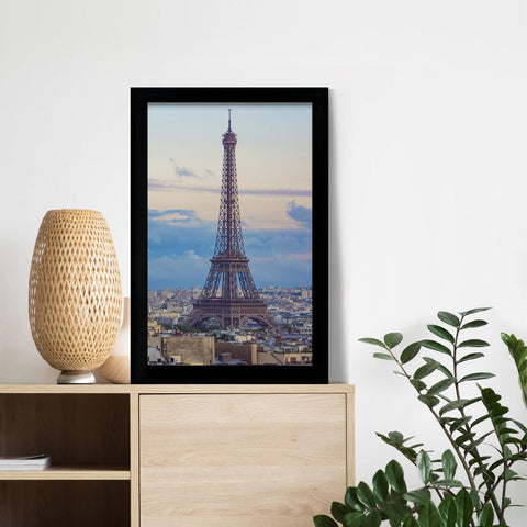 LUCKYLIFE durable MDF frame in black suitable for posters and art