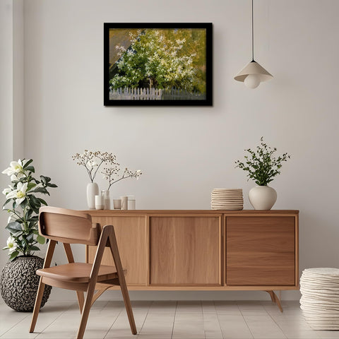 LUCKYLIFE frame wall-mount horizontal shows versatile wall layout.