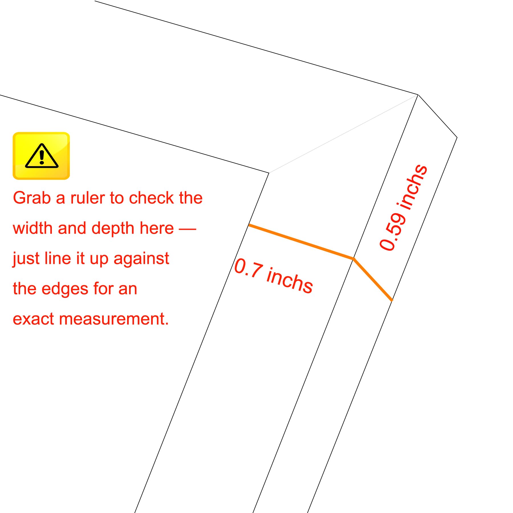 LUCKYLIFE protective plexiglass film removal detail shows clear viewing