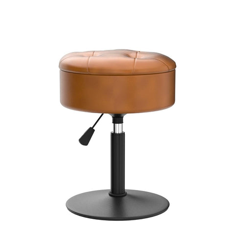 LUE BONA flip-top surface doubles as a small table for essentials.