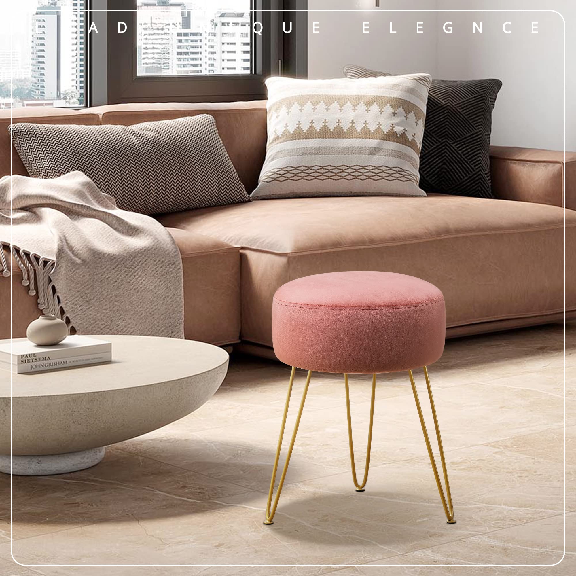 LUE BONA pink seat supports up to 300lbs for reliable seating.