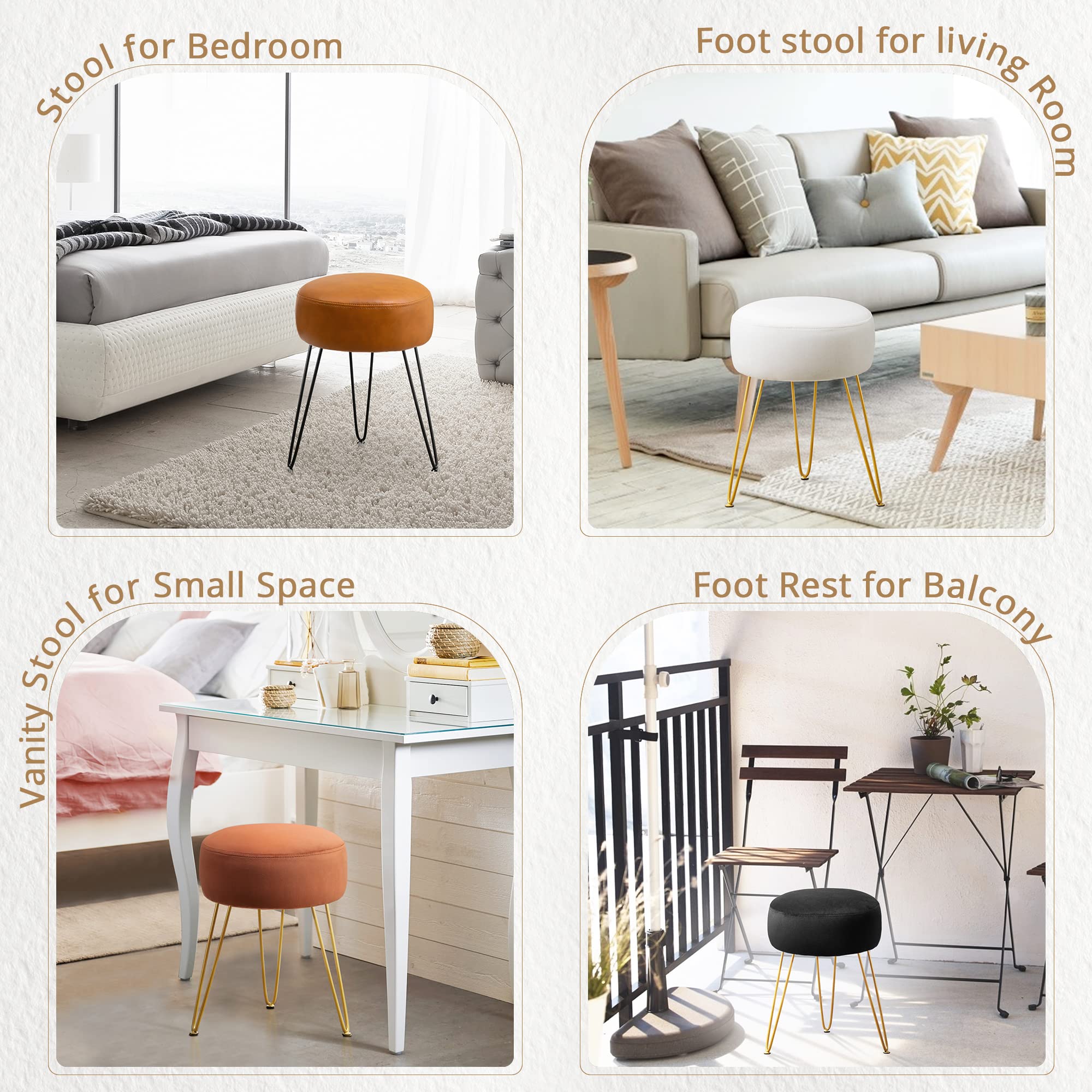 LUE BONA velvet cushion offers comfortable height for extended routines.