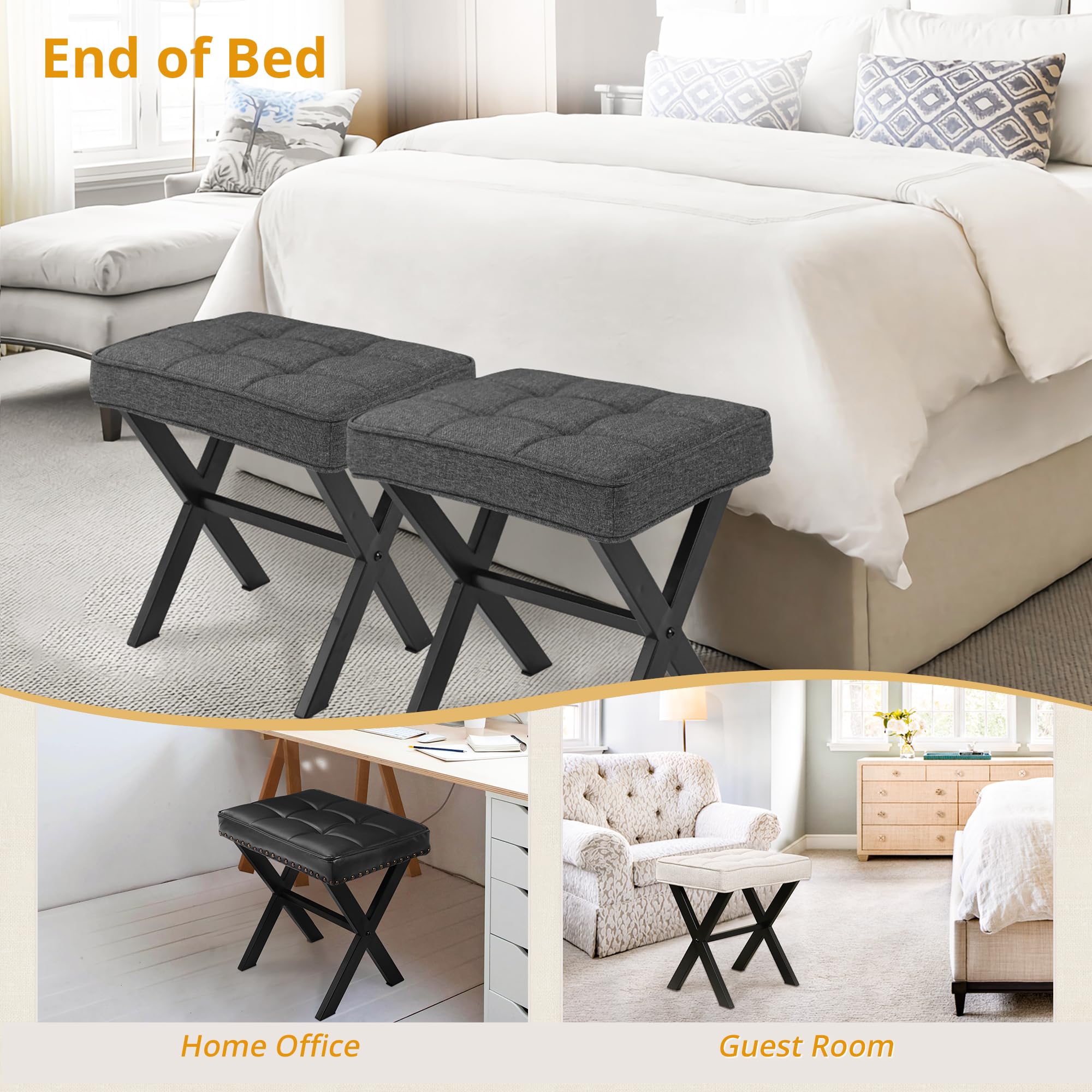 LUE BONA foot rest ottoman providing elevated leg support