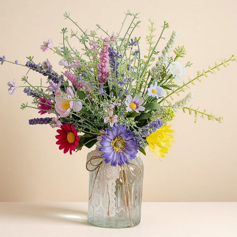 LUEUR versatile home decor bouquet suitable for kitchen, bedroom, and office spaces.