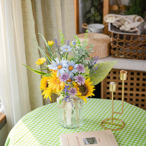LUEUR wedding or party centerpiece option adds cheerful color to tables